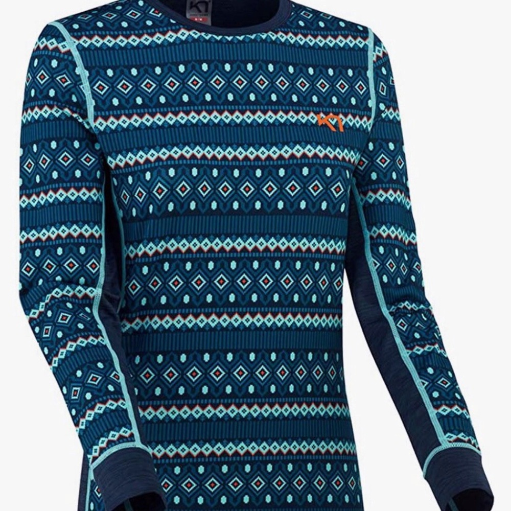 Kari Traa Women's Lune Base Layer Top - Long Sleeve Thermal Shirt